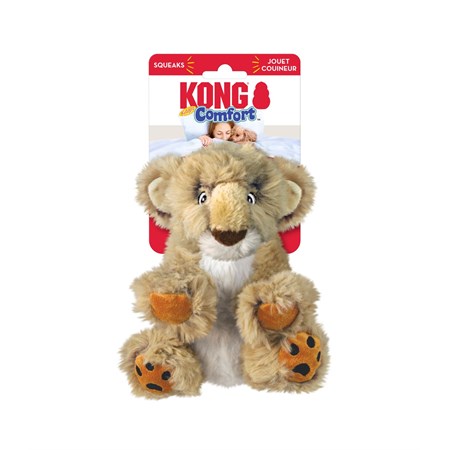 KONG COMFORT KIDDOS LION LARGE in Cani