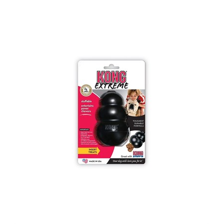 KONG EXTRA LARGE EXTREME 375GR 25-40KG N ERO in Cani