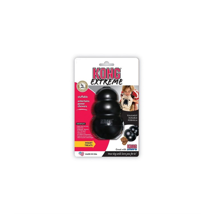 KONG EXTRA LARGE EXTREME 375GR 25-40KG N ERO