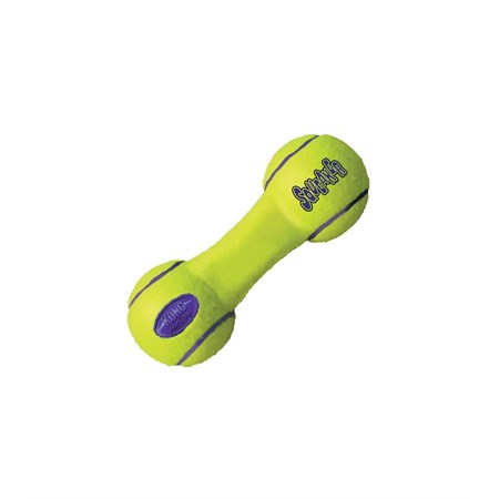 kong small air squeaker dumbbell