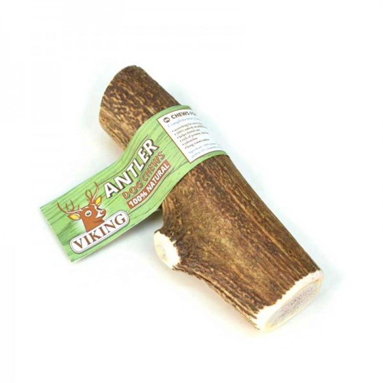 Leopet Viking Corna di Cervo 100% Large 120 - 160 Gr Per Cani