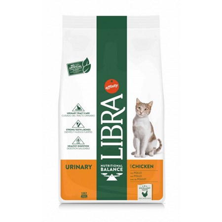 Libra Cat Urinary Pollo 8 kg Per Gatti in Gatti