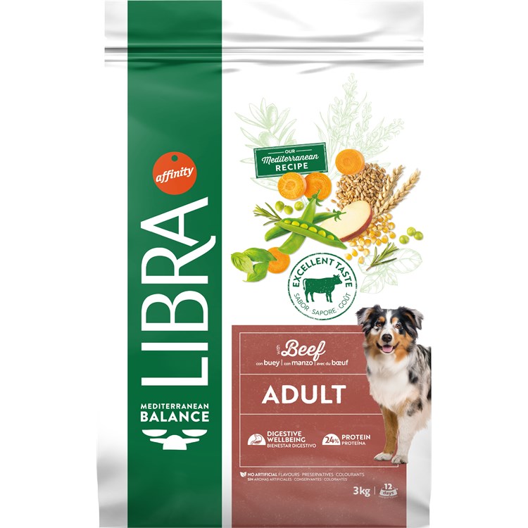 Libra Dog Adult Medium/Maxi Manzo 3kg