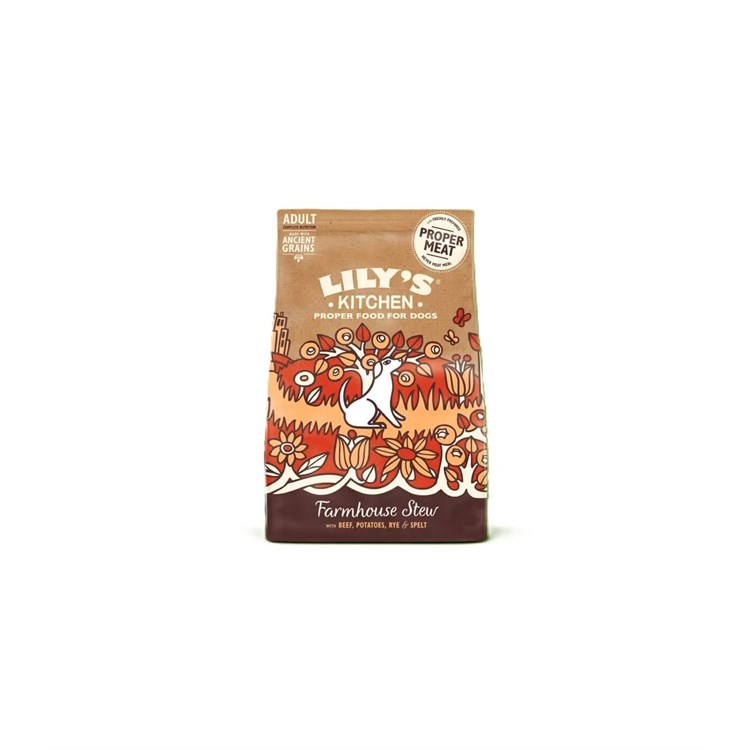 Lily's Kitchen cane adult farmhouse stew manzo patate riso farro 7 kg