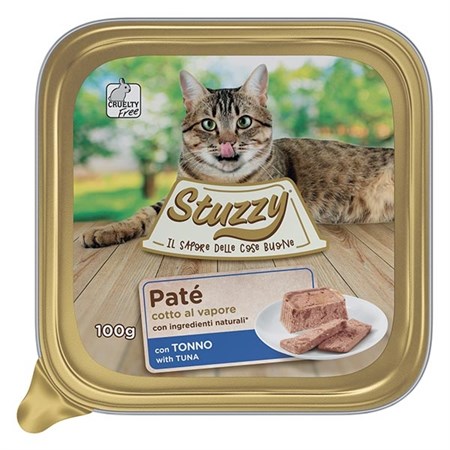 Stuzzy Cat Patè con Tonno 100gr Vaschetta Umido Gatto 100 GR in Gatti