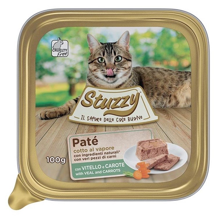 Stuzzy Pate' con Vitello e Carote 100gr 100 GR