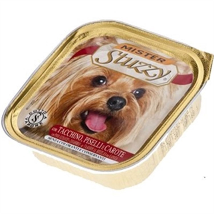 Tacchino, Piselli e Carote 150 GR