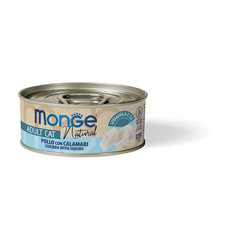 Monge Cat Delicate Superpremium 80 gr Pollo con Calamari Per Gatti in Gatti