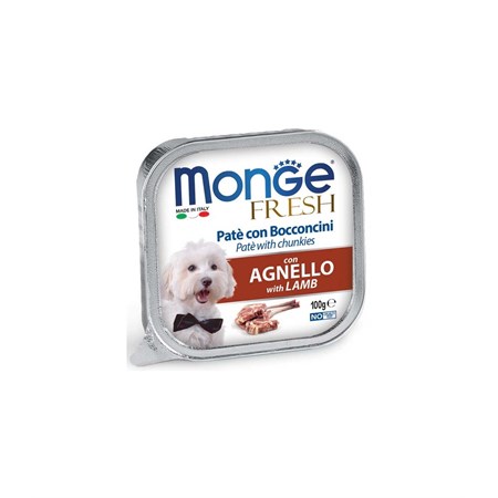 MONGE DOG FRESH AGNELLO 100GR in Cani