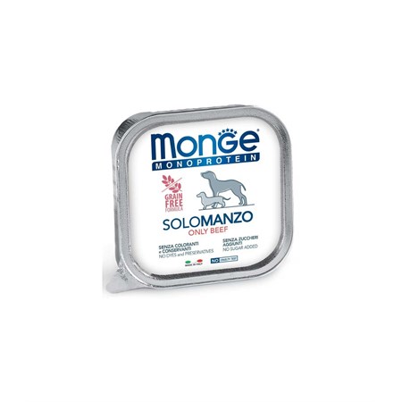 monge dog solo manzo 150gr