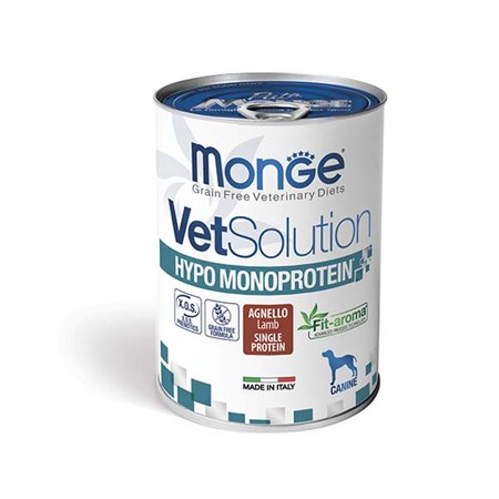 VetSolution Dog Hypo Monoprotein Agnello in Cani