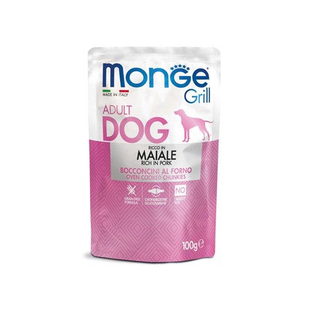 monge grill dog bst maiale 100gr