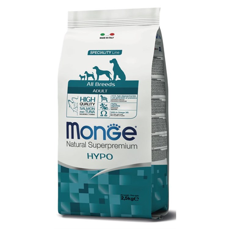 Monge Superpremium Hypo Salmone Tonno 12 kg Cane