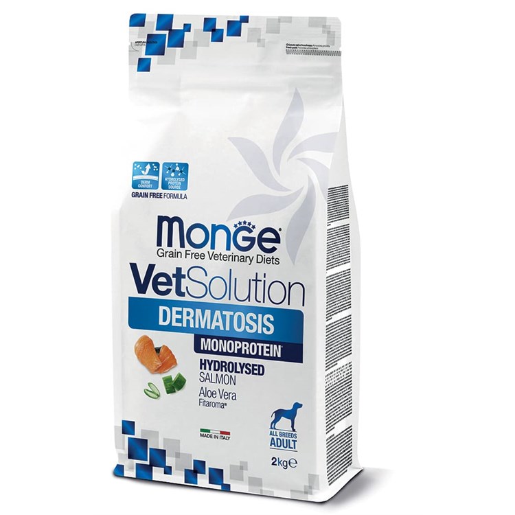 Monge VetSolution Dermatosis 12 kg Per Cani