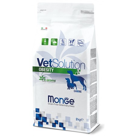 monge vetsolution obesity 2 kg per cani