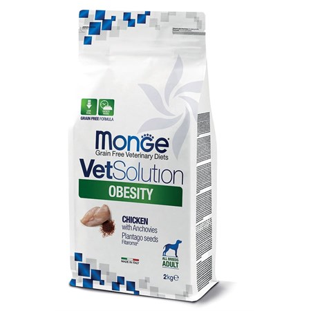 Monge VetSolution Obesity 2 Kg Per Cani in Cani