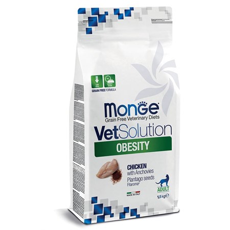 Monge VetSolution Obesity 400 Gr Per Gatti in Gatti