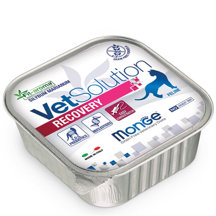 Monge VetSolution Recovery 100 gr Vaschetta Umido Per Gatti