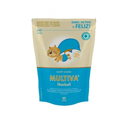 multiva hairball 45 chews