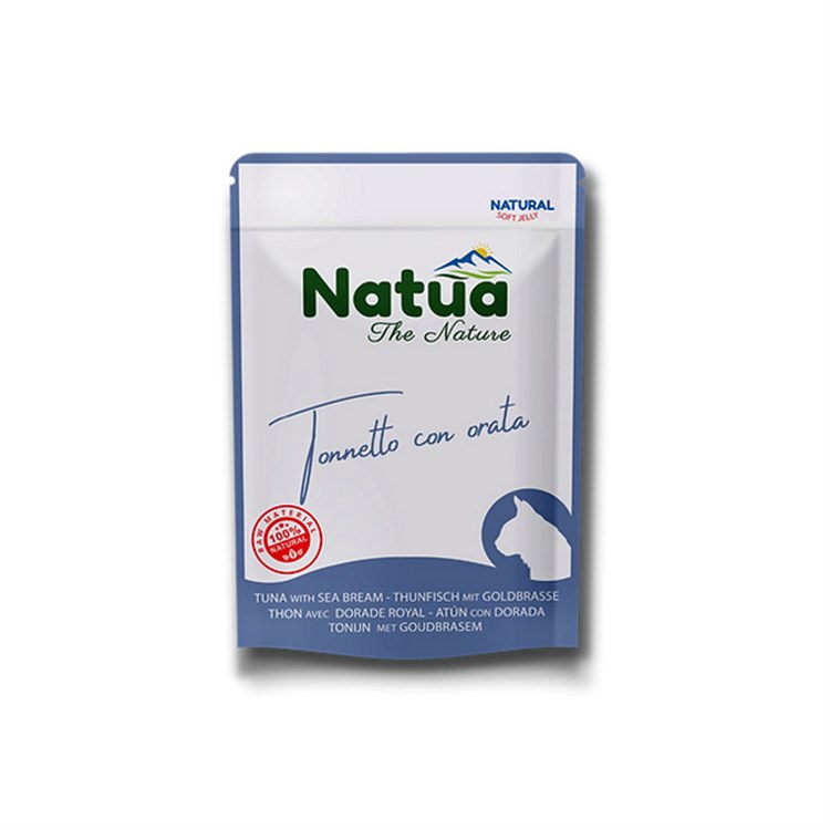 Natural Bustine Tonnetto con Orata in Soft Jelly 70GR