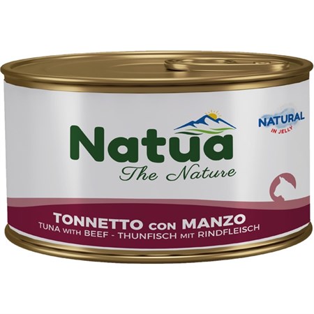 natua cat jelly tonnetto e manzo 85 gr