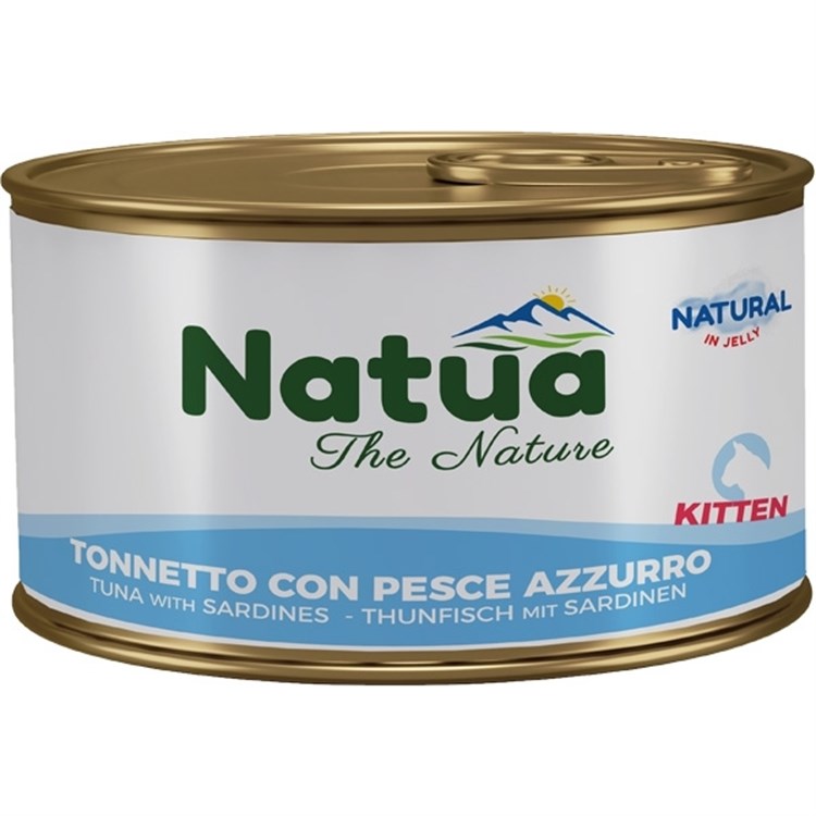 Natural Kitten Jelly Tonnetto con Pesce Azzurro 85 GR