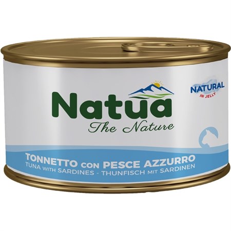 Natural Adult Jelly Tonnetto con Pesce Azzurro 85 GR in Gatti