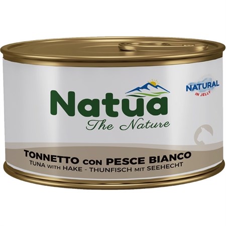 Natural Adult Jelly Tonnetto con Pesce Bianco 85 GR in Gatti