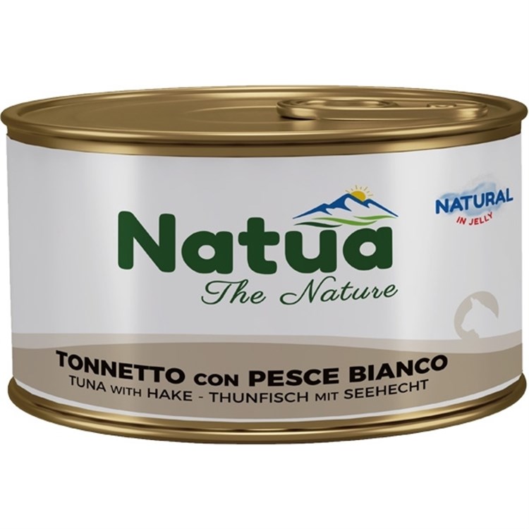 Natural Adult Jelly Tonnetto con Pesce Bianco 85 GR