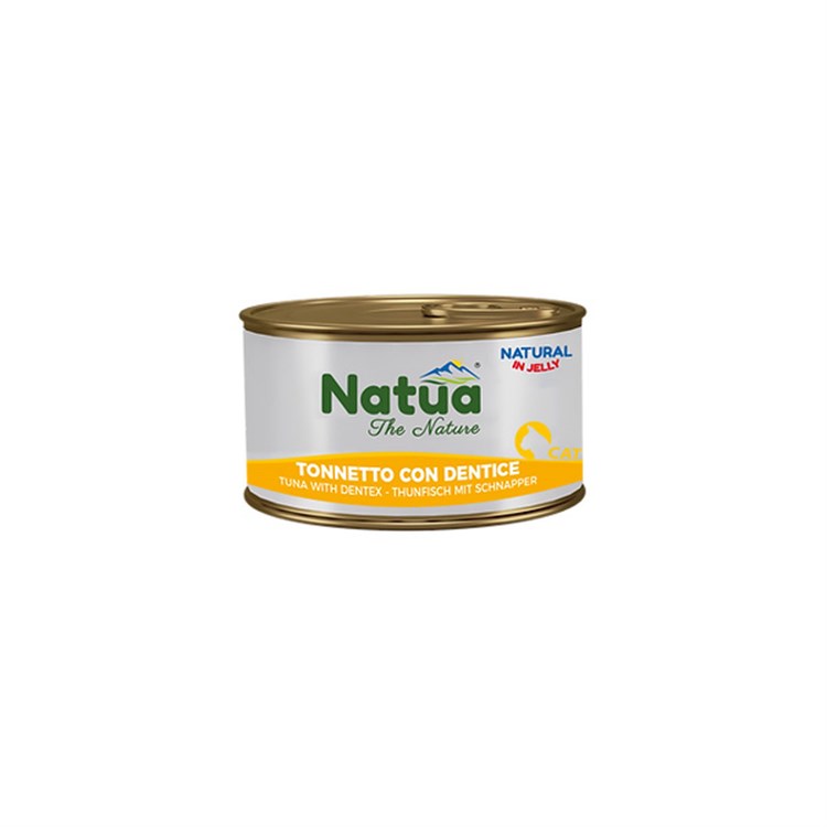 Natua Natural Adult Cat Jelly Delicious Tonnetto con Dentice 85 gr Scatoletta Gatto 85 GR