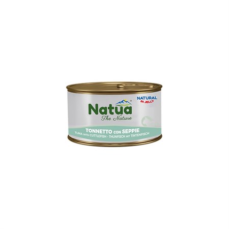 Natural Adult Cat Jelly Delicious Tonnetto con Seppie 85 GR in Gatti