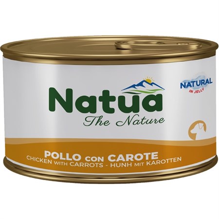 natua dog jelly pollo carote 85g