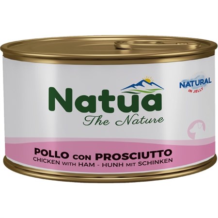 Natural Adult Dog Jelly Pollo e Prosciutto in Cani