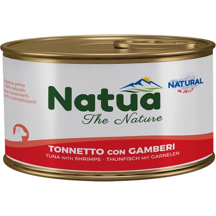 Natural Adult Dog Jelly Tonnetto con Gamberi