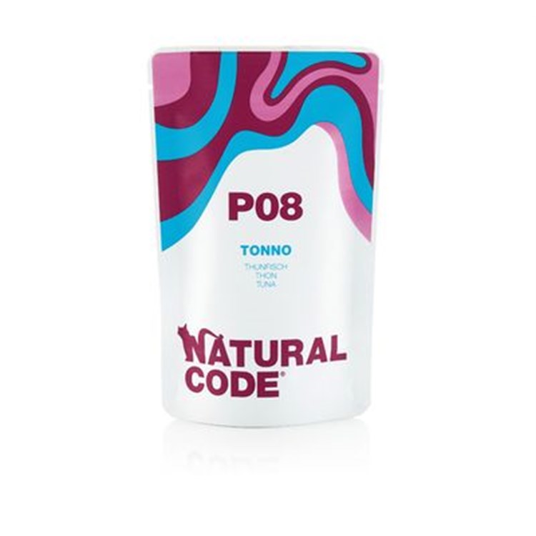 Natural Code P08 Tonno 70 Gr Per Gatti