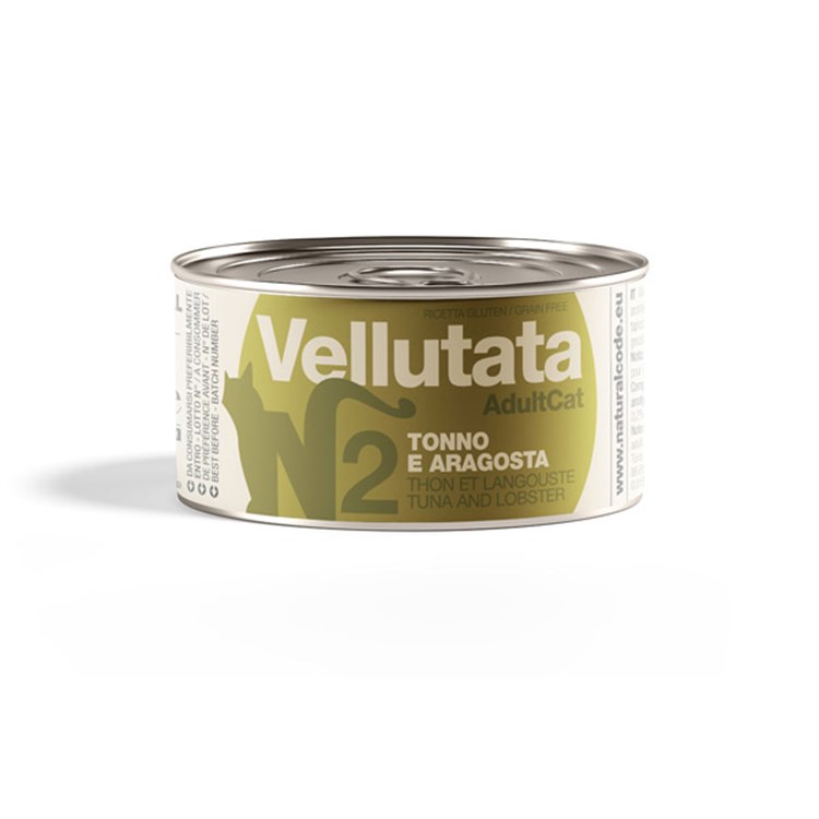 Natural Code Vellutata 02 Tonno Aragosta 85 gr Per Gatti