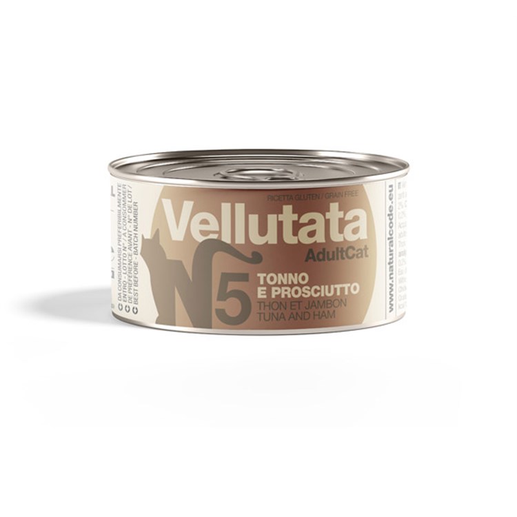 Natural Code Vellutata 05 Tonno Prosciutto 85 gr Per Gatti