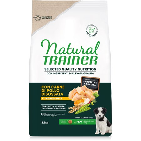 natural selected quality nutrition dog medium maxi con pollo