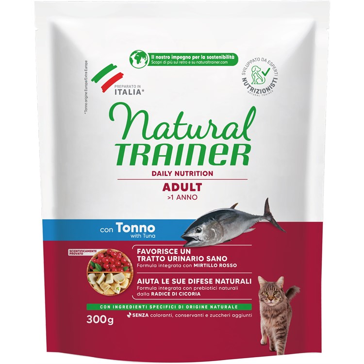 Natural Trainer Adult Tonno 300 gr per Gatti