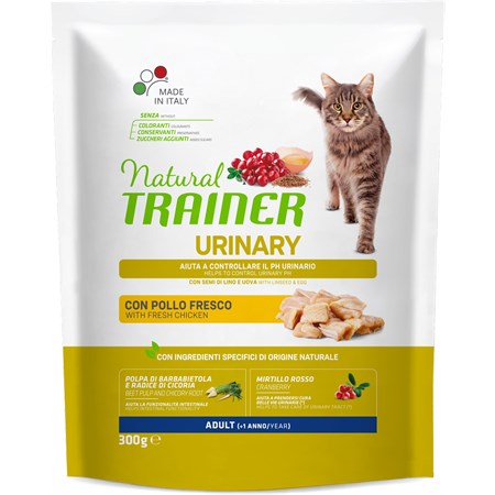 Natural Trainer Urinary Con Pollo 300 Gr Per Gatti in Gatti