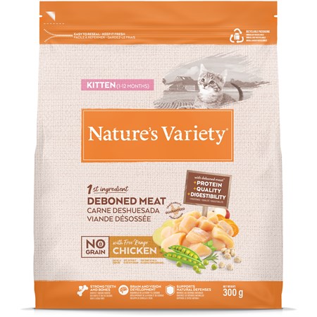 natures variety cat no grain kitten pollo 300g