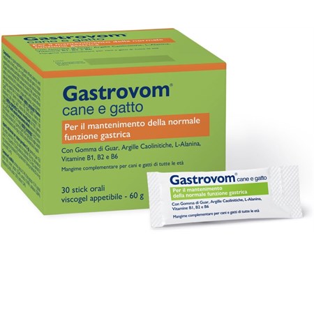 NBF Gastrovom 30 Stick Orali Per Cane e Gatto in Gatti