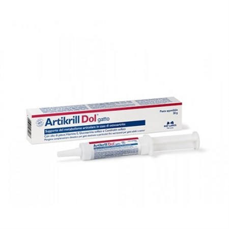 nbf lanes artikrill dol gatto pasta 30 gr condroprotettore per gatti