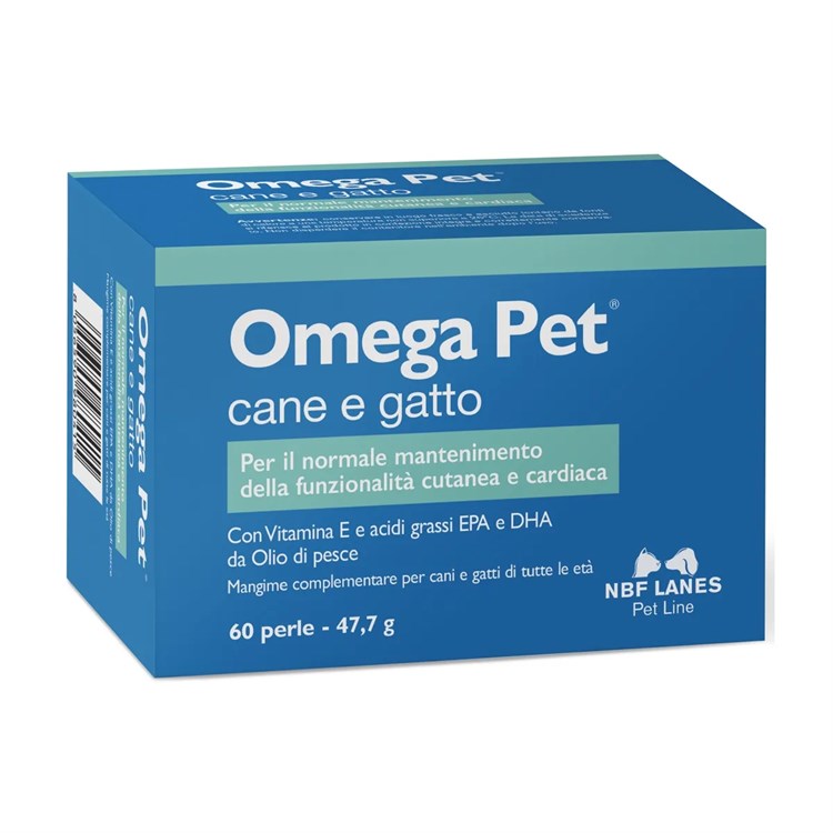 Nbf Lanes Omega Pet 60 Perle Cane Gatto
