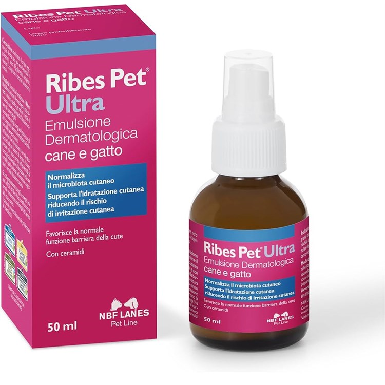 NBF Lanes Ribes Pet Emulsione Ultra Dermatologica 50 Ml