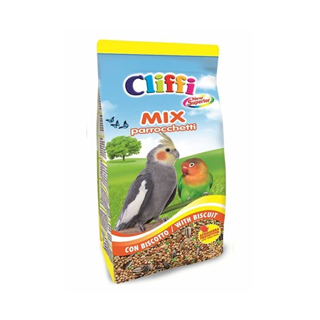 new superior mix parrocchetti 1 kg con biscotto