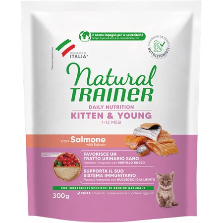 nf natural kitten salmone 300 gr