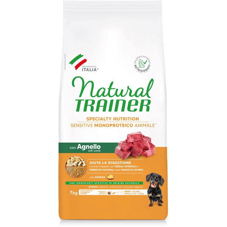 NT SENSIT NO GLUTEN AD. MINI LAMB 7 KG
