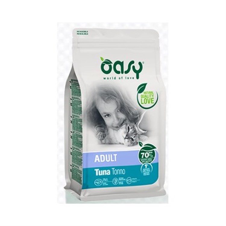 Oasy Cat Adult Tonno 7,5 Kg  Per Gatti
