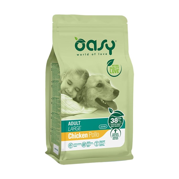 Oasy Dog Large Adult Pollo 12 kg